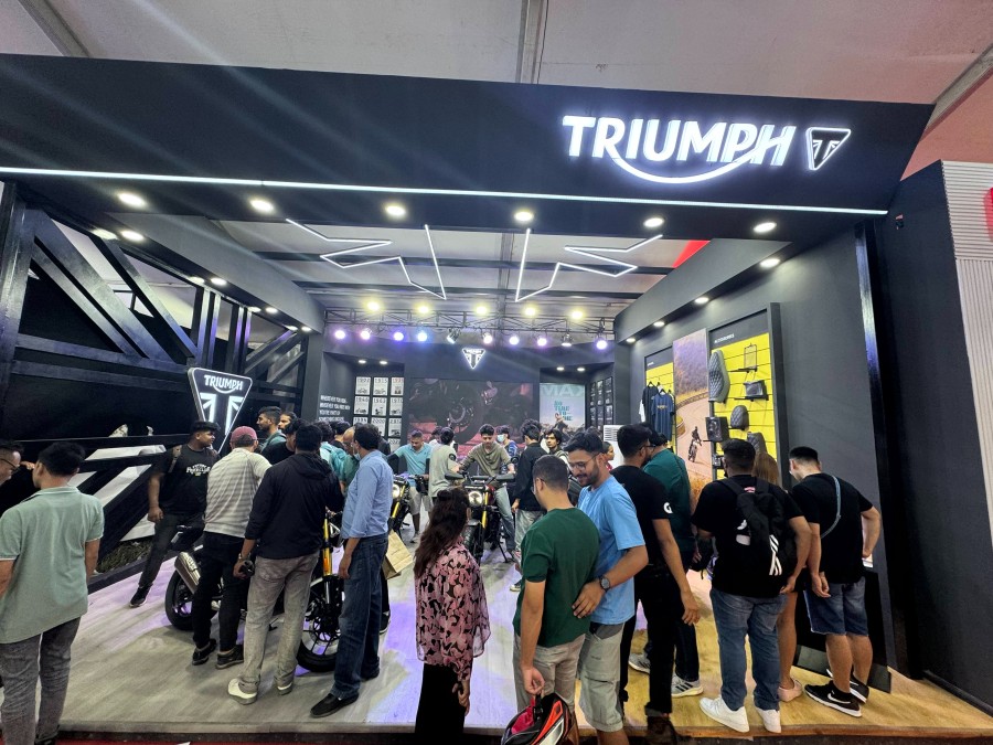 Triumph Motorcycles Achieves a Major Milestone at NADA Auto Show 2024 with 150 plus units Bookings